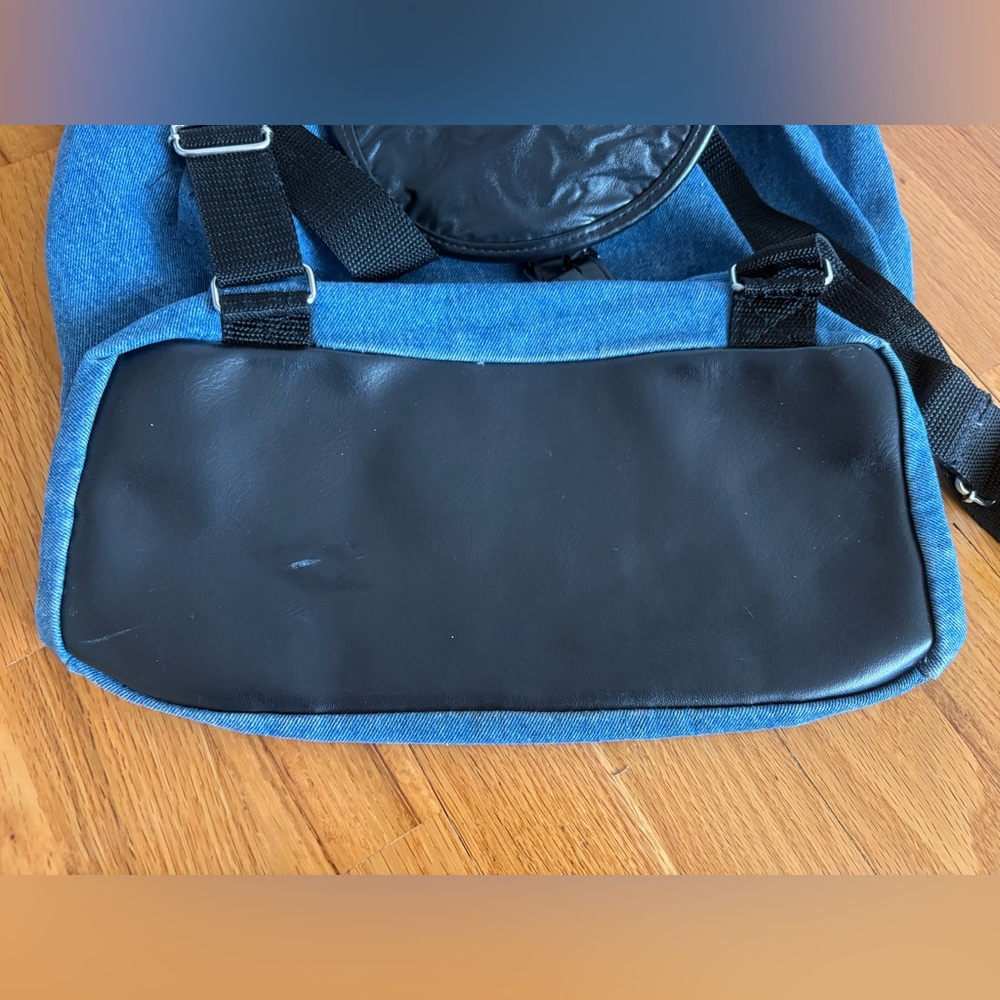 Vintage Mickey Mouse Denim Back Pack - Picture 4 of 10